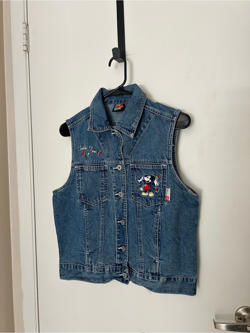 Vintage Mickey Unlimited Jean Vest